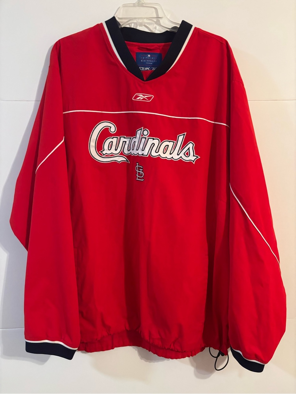 Y2K STL Cardinals Windbreaker Reebok Men’s XL Monty Python “Who Say Ni”